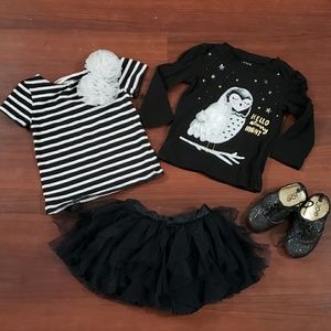 Joe Fresh Tutu Skirt and Shirt Set